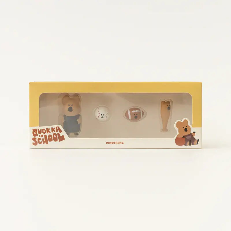 Dinotaeng - Quokka in School Magnet - Dinotaeng - Magnets - Harumio