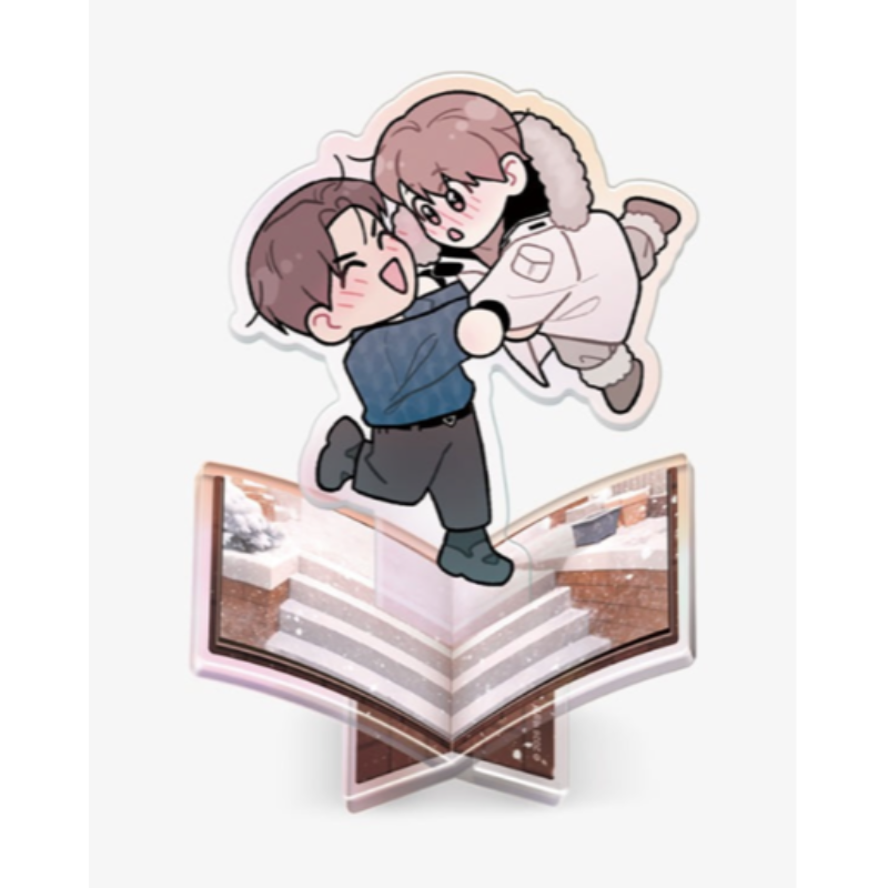 Flip turn - Mini Pop-up Book Acrylic Stand