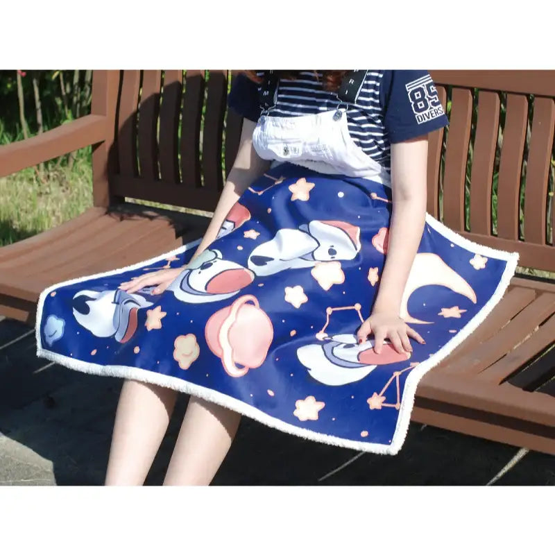 Pinu - Fleece Knee Blanket - Soone Content - Blankets - Harumio