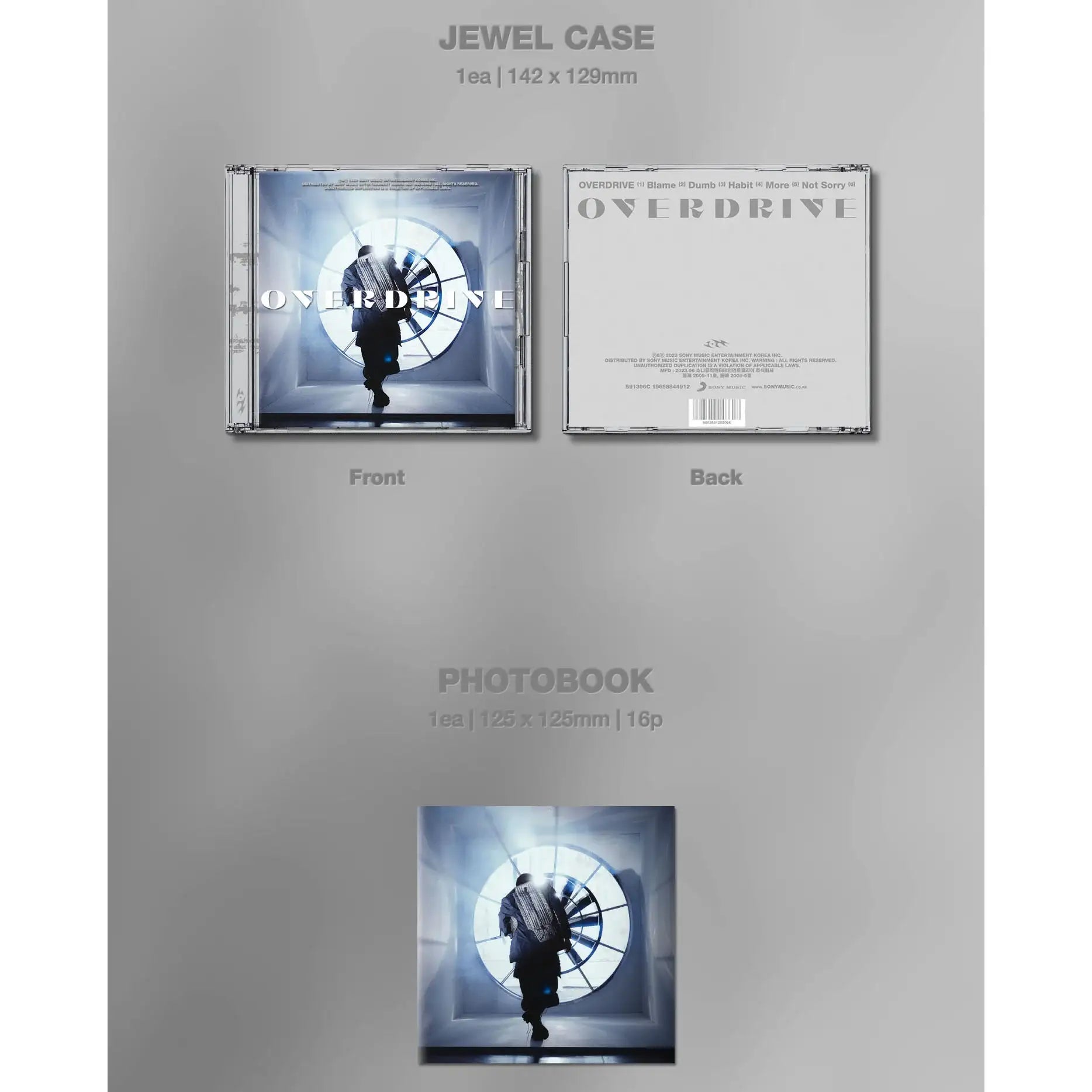 MONSTA X I.M - Overdrive : EP Album (Jewel Version) - MONSTA x I.M - Album - Harumio