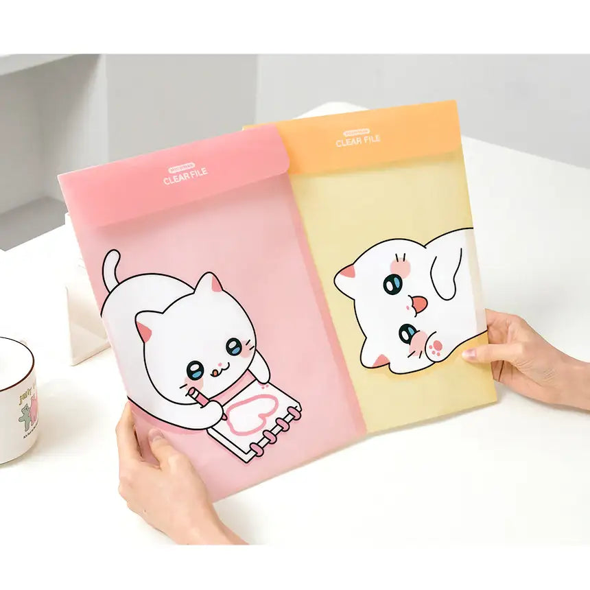 Meow Man - Vertical Envelope Files - Webtoon Friends - Home & Living, Accessories - Harumio