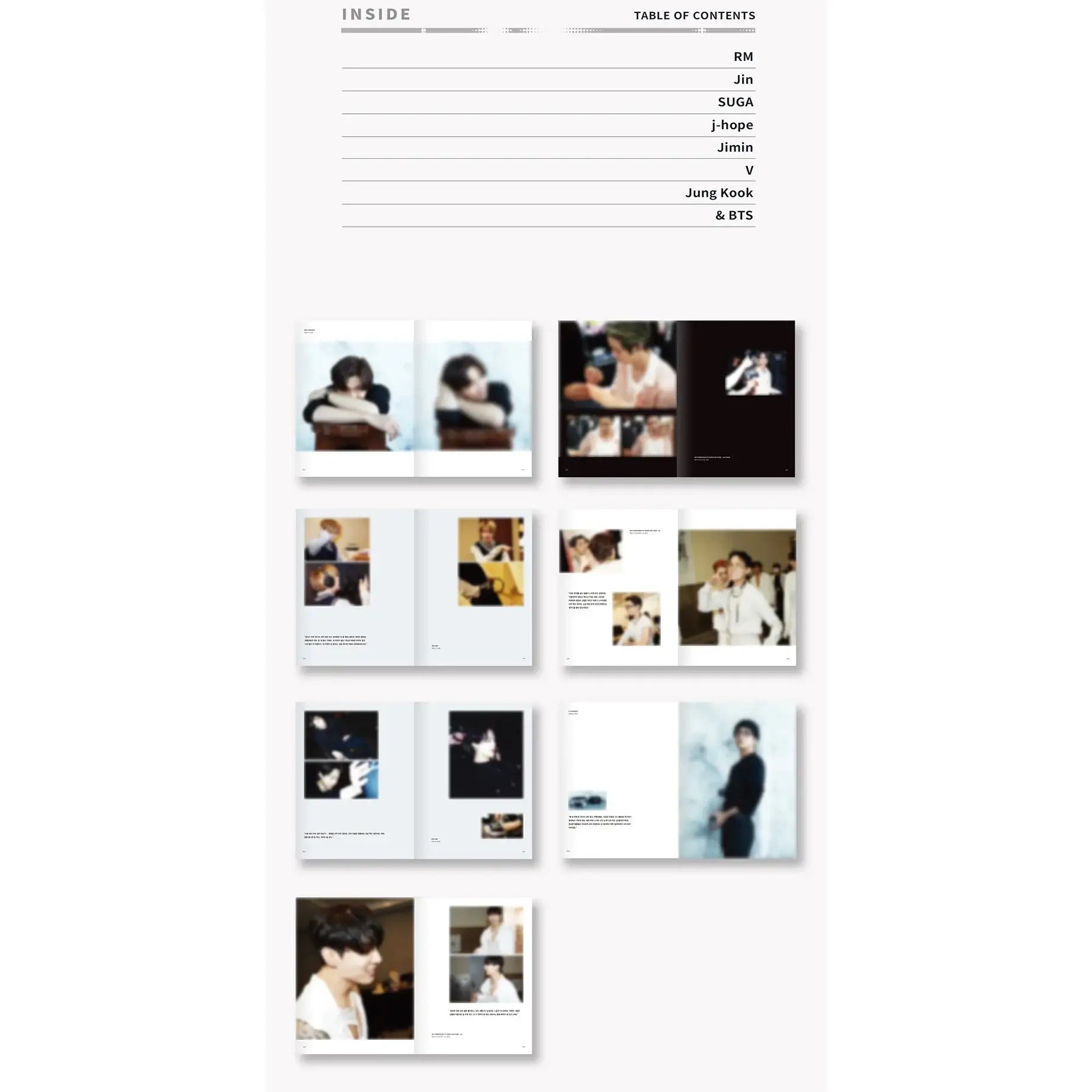 BTS - ‘BEYOND THE STAGE’ BTS Documentary Photobook : The Day We Meet - Dream Earth Company / BIGHIT MUSIC - Album - Harumio