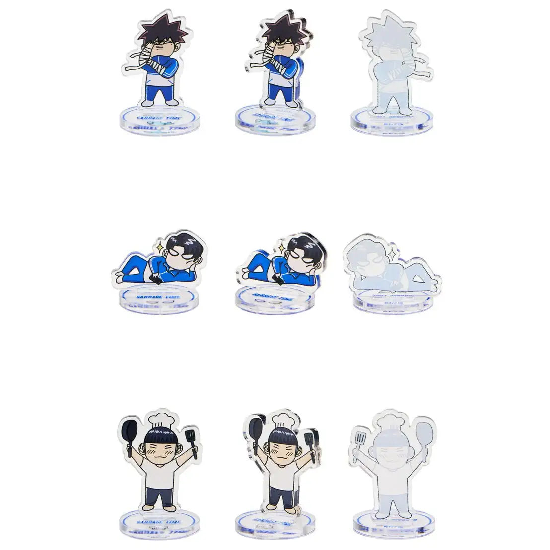 Garbage Time - Random Mini Acrylic Stand - Webtoon Friends - Acrylic Stand - Harumio