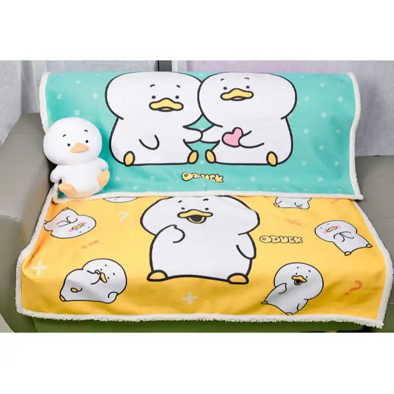 ODUCK - Fleece Blanket - Soone Content - Fleece Blanket - Harumio
