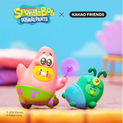 SpongeBob x Kakao Friends - Car Air Freshener & Figure Set Baby Chunsik & Jordy