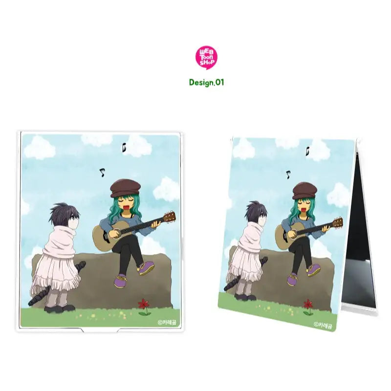 Kubera - Folding Square Mirror - Webtoon Shop - Mirrors - Harumio