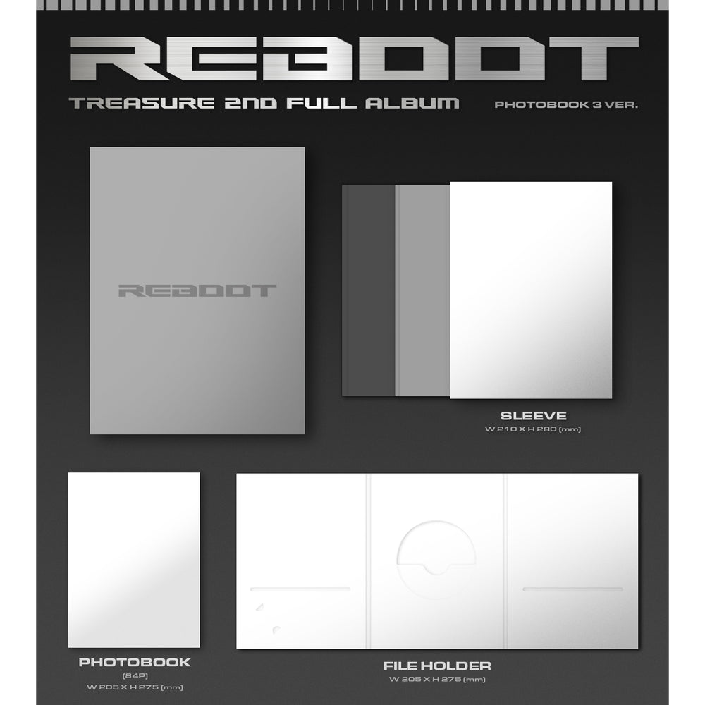 TREASURE - Reboot : 2nd Full Album (Photobook Version)