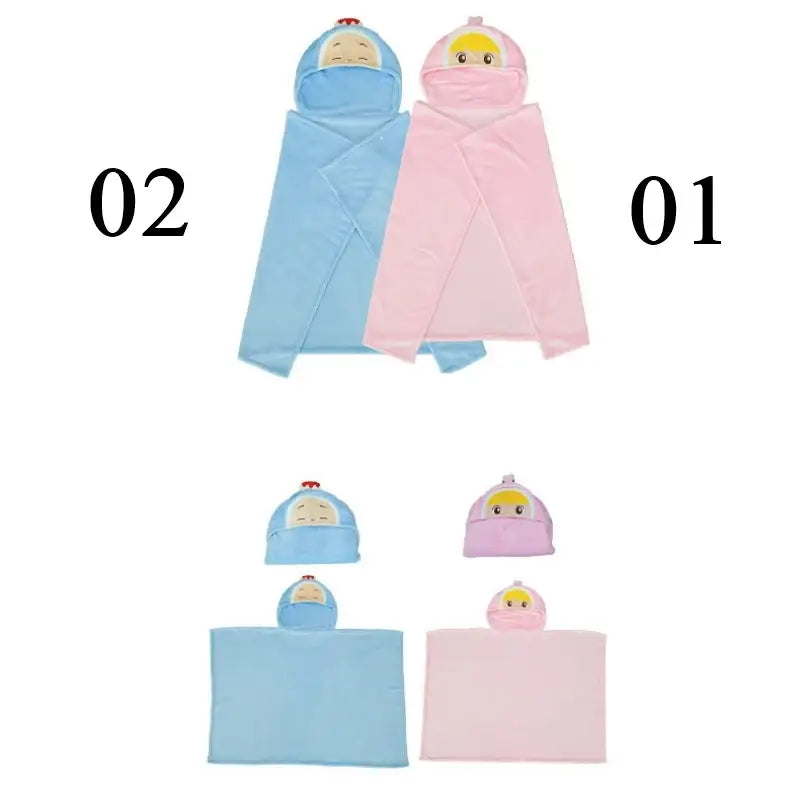 Yumi's Cells - Hooded Blanket - Webtoon Friends - Hooded Blankets - Harumio