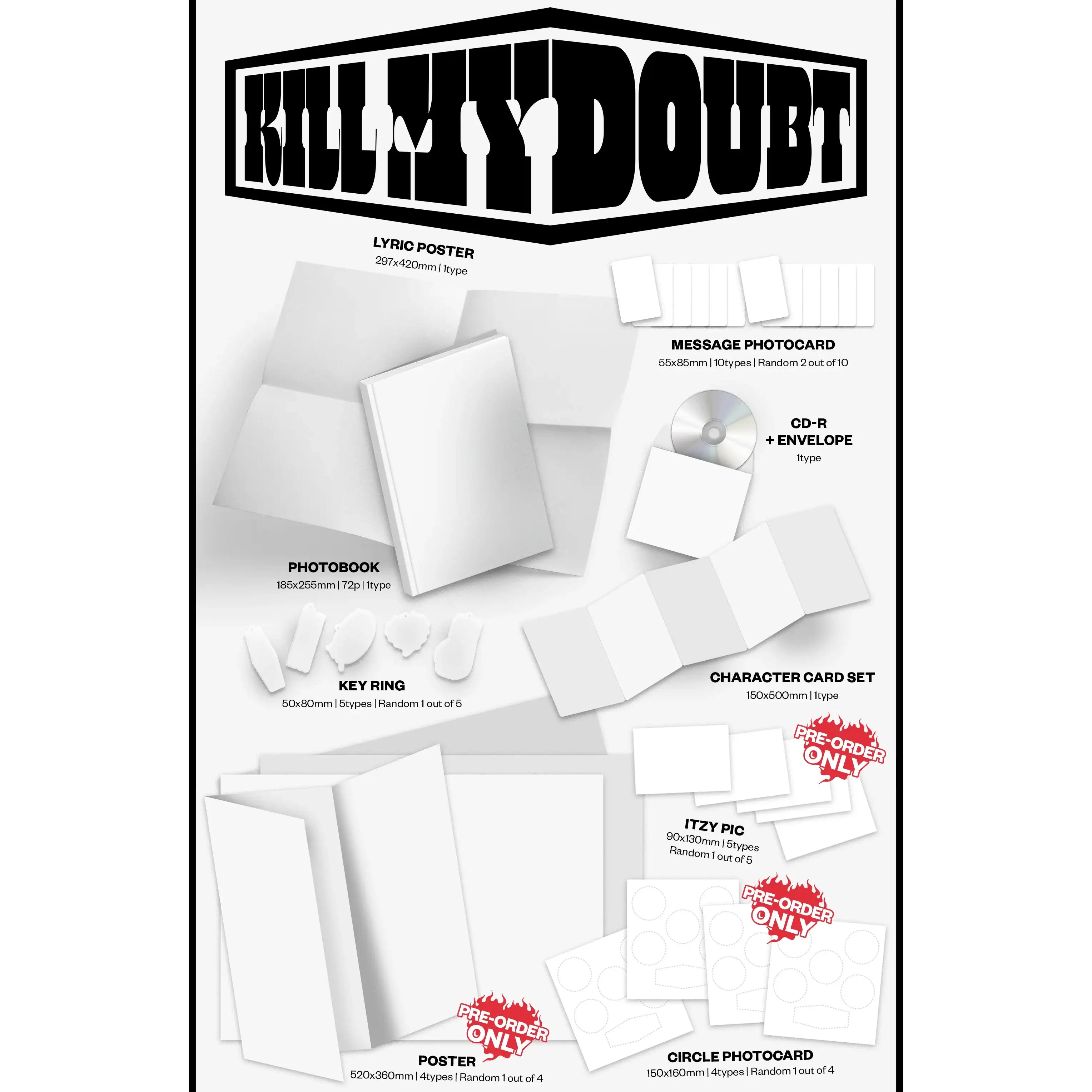 ITZY - Kill My Doubt (Limited Edition) - ITZY - Album - Harumio