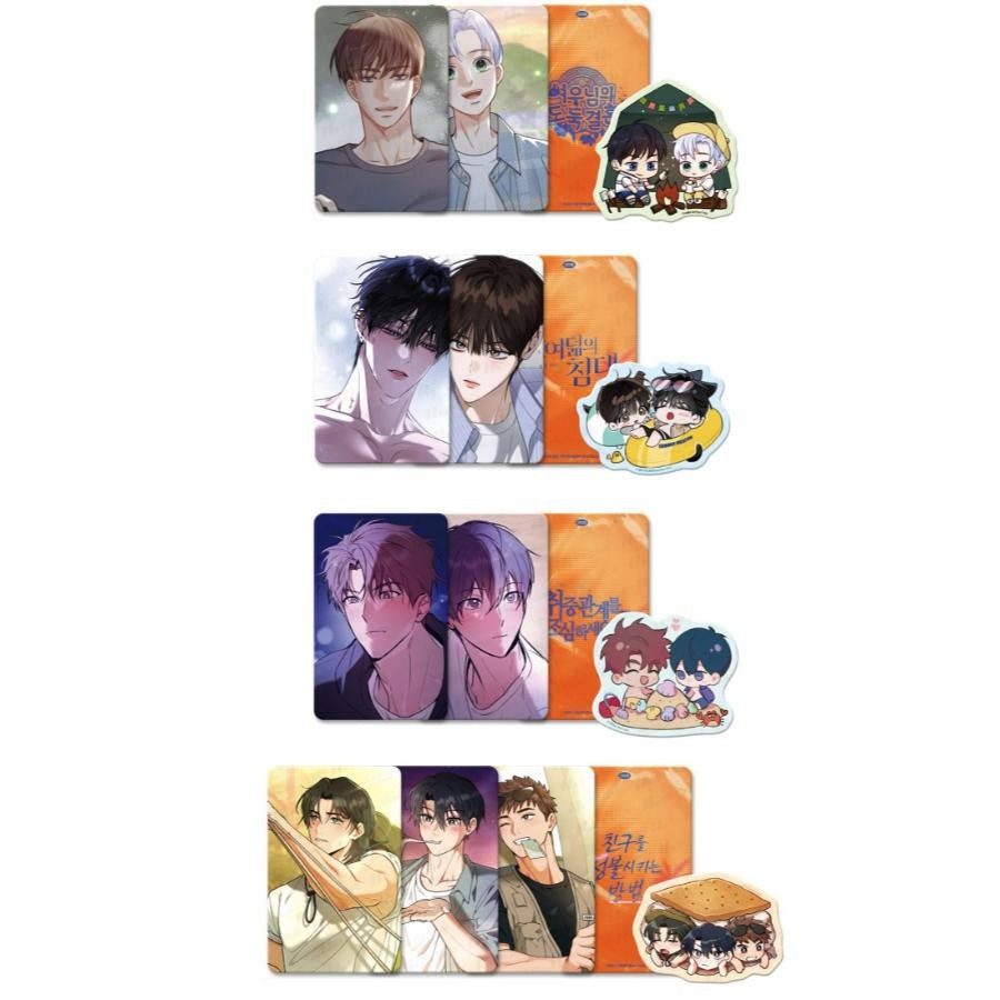 Romantic Vacation Summer Set - RO Set - Mr Blue Goods Shop - Photocard - Harumio