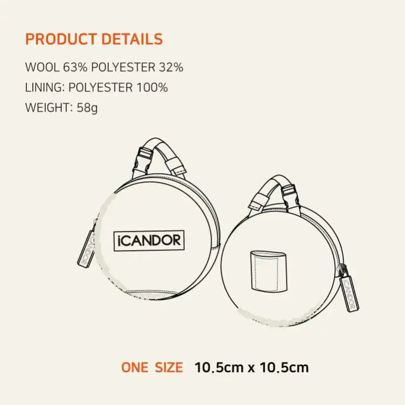 iCANDOR - F/W Edition - Dingle-Dangle Bag - iCANDOR - Pet supplies - Harumio