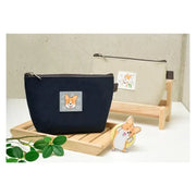 Welshcorgi Mr.Lee - Label Pouch - Soone Content - Pouch - Harumio
