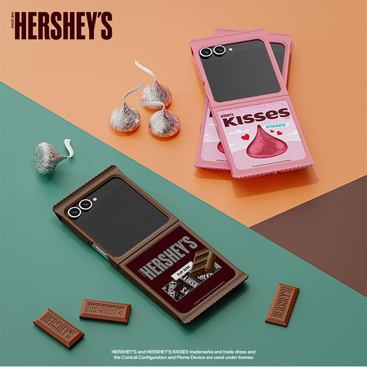 SLBS - HERSHEY'S Flip Suit Case & Plate Card (Galaxy Z Flip6)
