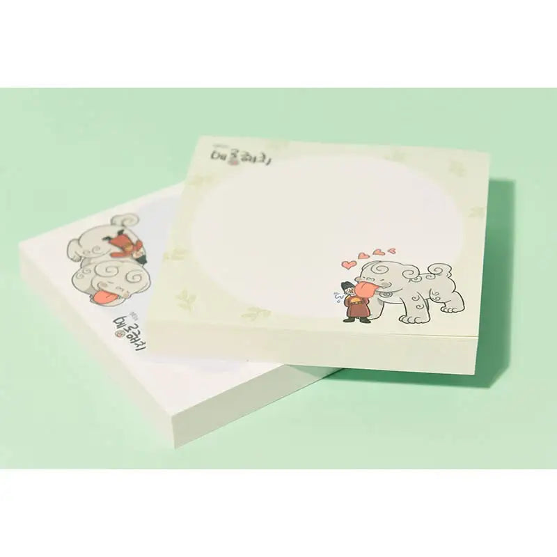 Merong Haechi - Tear-off Memo Pad - Soone Content - Memo Pads - Harumio