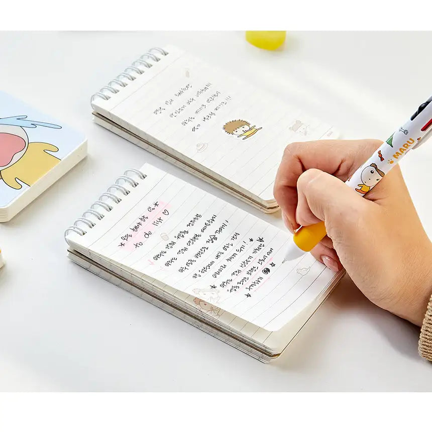Maru Is a Puppy - Mini Notebook - Webtoon Friends - Home & Living, Accessories - Harumio
