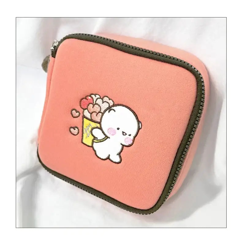 Ggongdal x Artrank - Square Pouch - ARTRANK - Pouches - Harumio