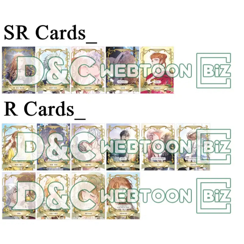 The Marriage Business - Collecting Card Vol.1 - D&C WEBTOON Biz - Cards - Harumio