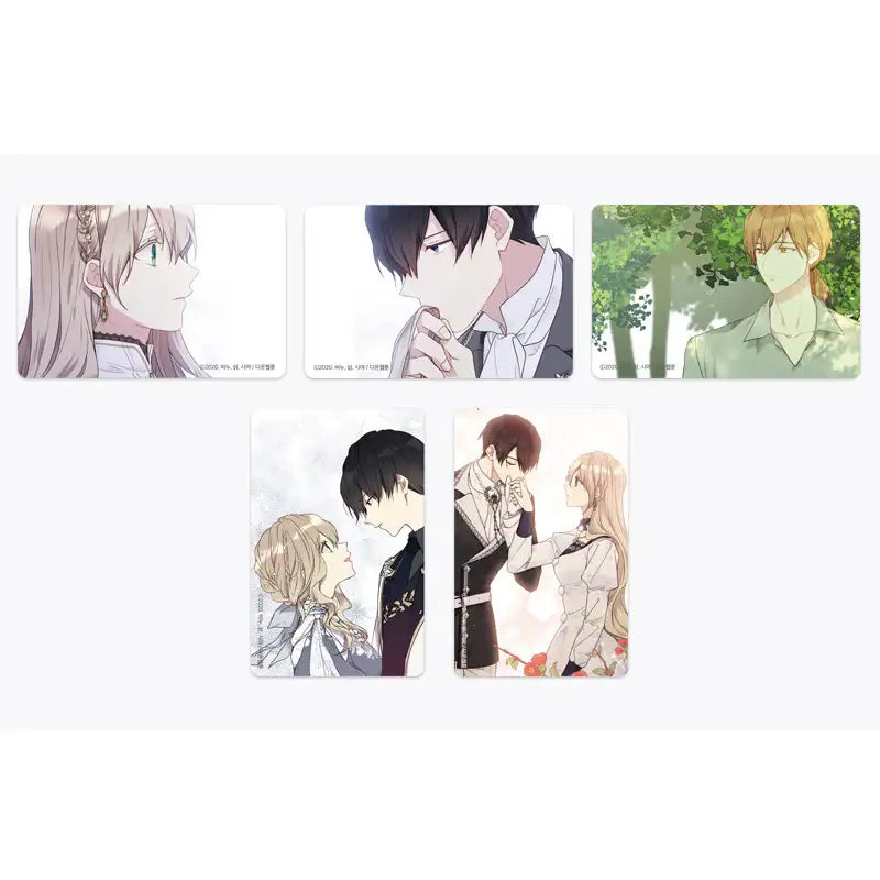 Recording Hall - Transparent Photocard Set (5 pcs) - Recording Hall - Photocard - Harumio