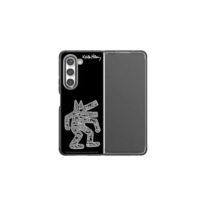 SLBS - Keith Haring Black Popticle Case (Galaxy Z Fold5) - SLBS - Home & Living, Accessories - Harumio
