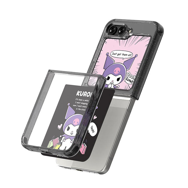 Artist Collection Suit Case for Galaxy Z Flip5 Mobile Accessories