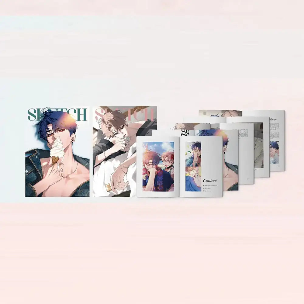 Sketch x BeOn Cafe - Mini Magazine Set - BeOn Cafe - Accessories - Harumio