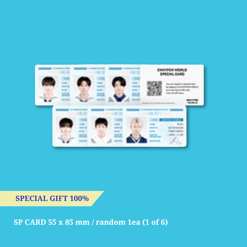 ENHYPEN: World Coupon Card Collection - Sailor Special Ver.