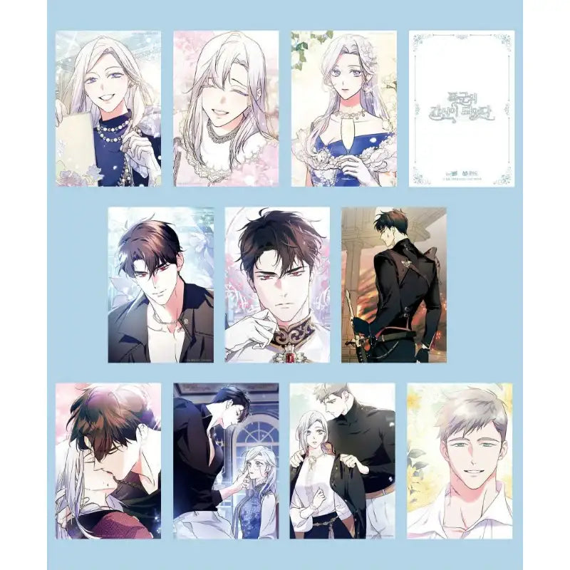 I Became the Tyrant's Dishonest Adviser - Postcard Set Vol.1 - D&C WEBTOON Biz - Postcards - Harumio