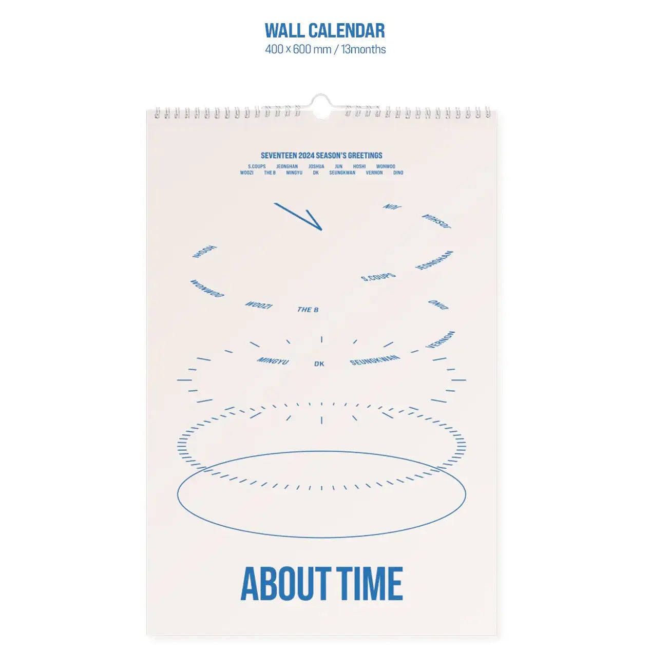 SEVENTEEN - 2024 Wall Calendar - Coppan Global / Pledis Entertainment - Home & Living, Accessories - Harumio