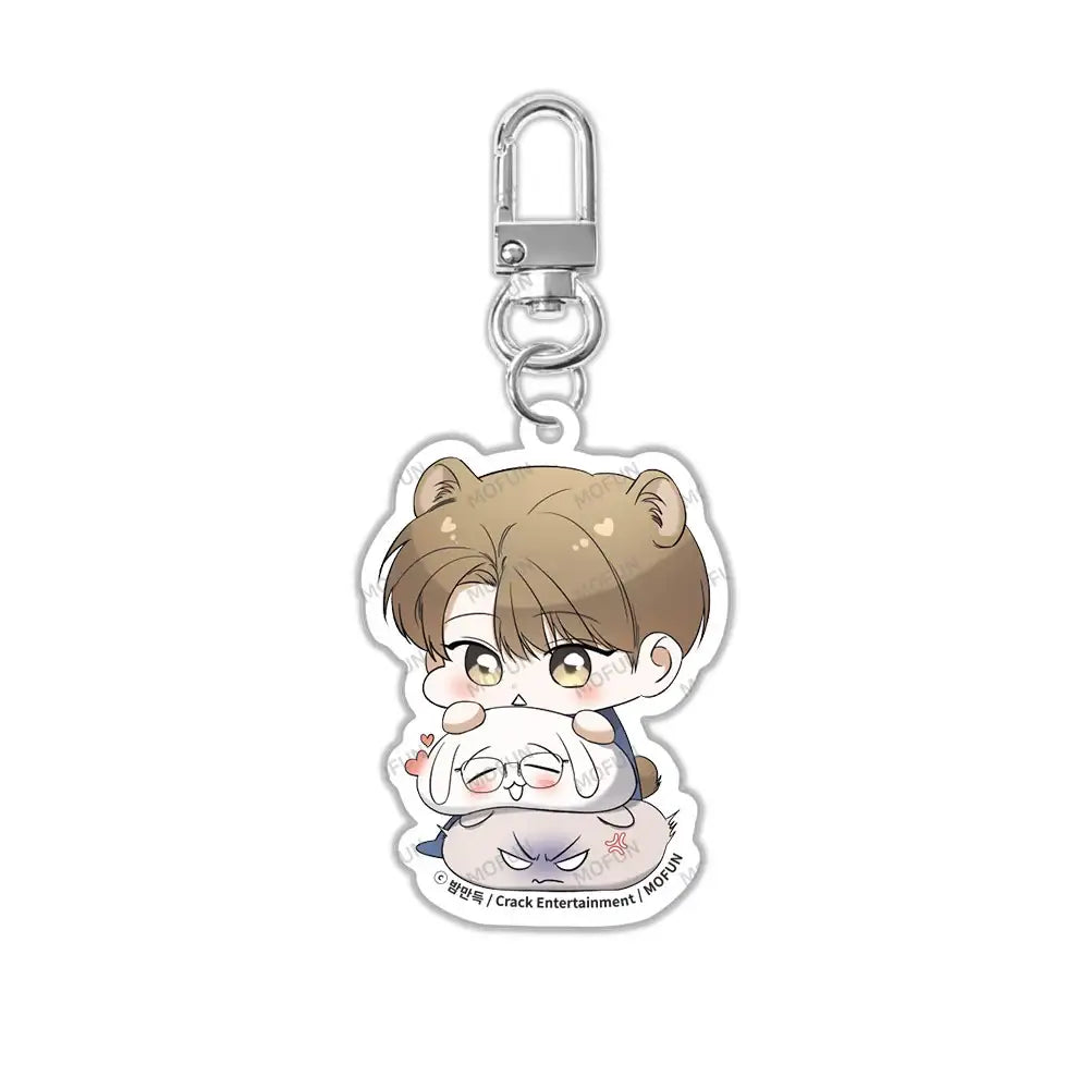 All For Me x MOFUN - Heart Hologram SD Acrylic Keyring - MOFUN - Keyring - Harumio