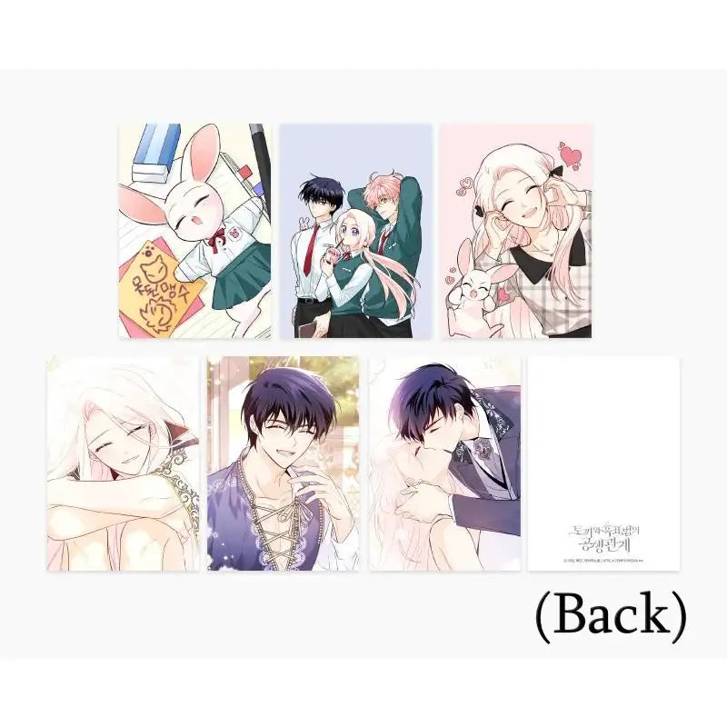 Little Rabbit And The Big Bad Leopard - Postcard Set - Soone Content - Postcards - Harumio