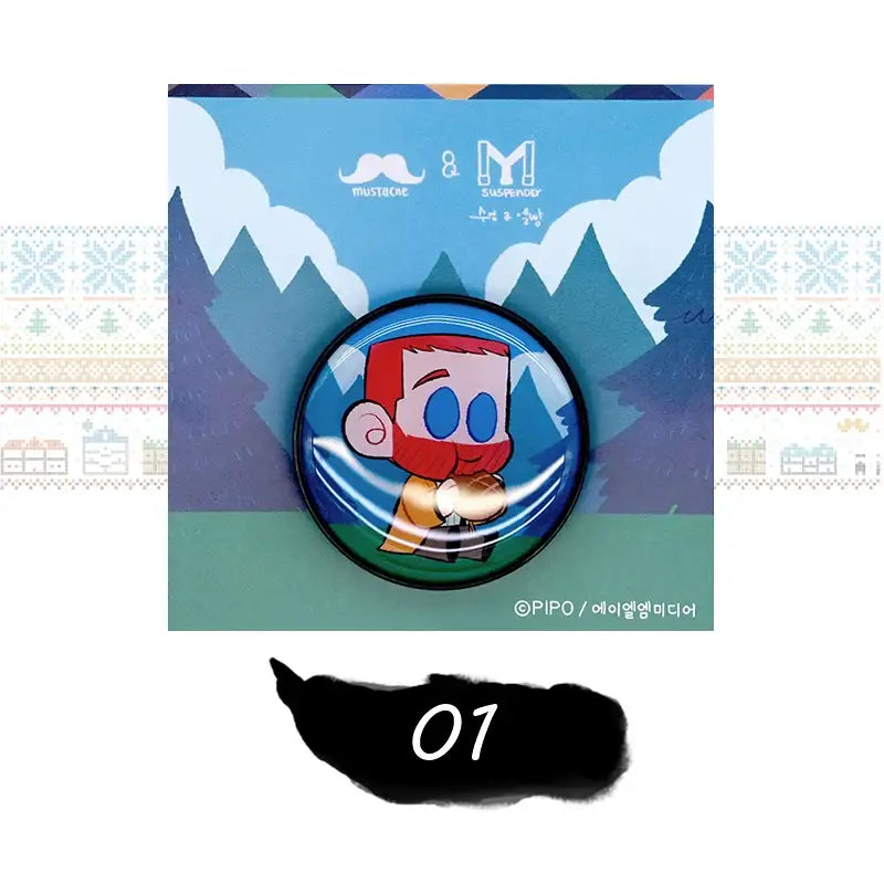 Mustache & Suspender - Smart Talk - Webtoon Shop - Phone Accessories - Harumio