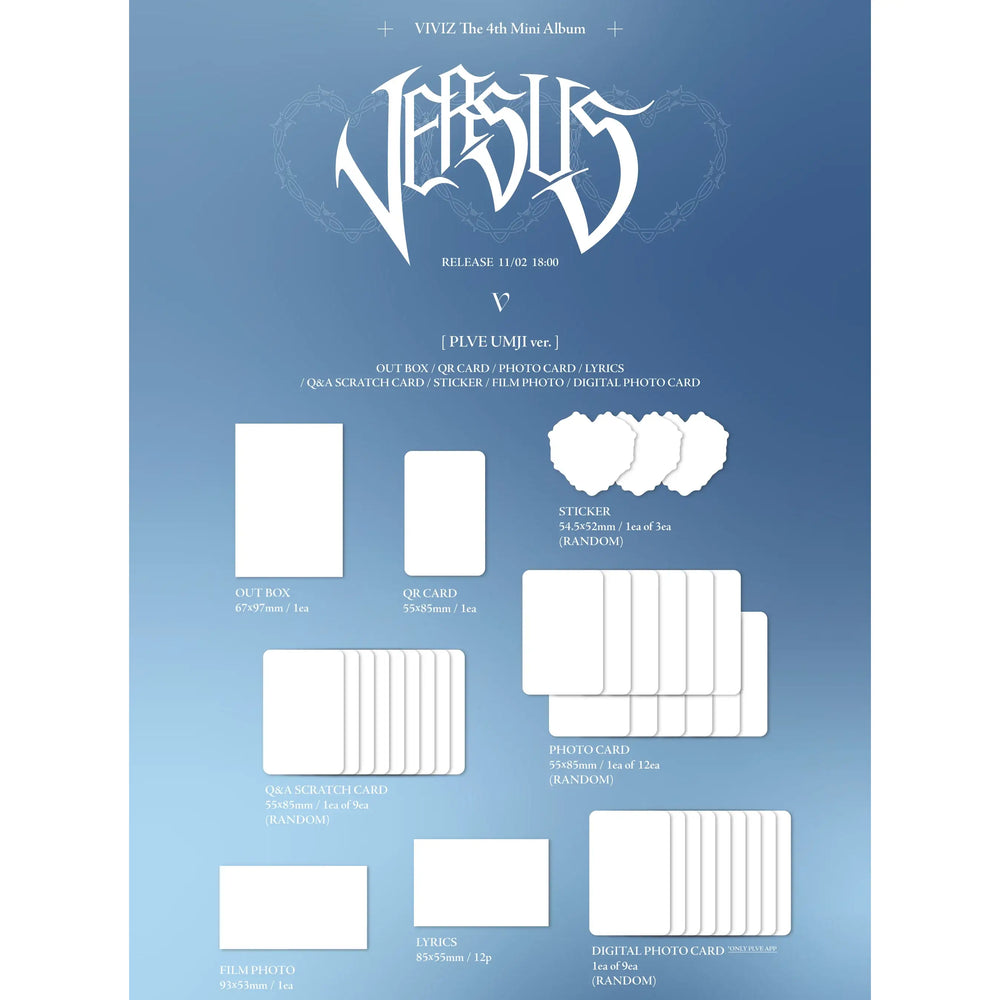 VIVIZ - Versus : 4th Mini Album (PLVE Version) - VIVIZ - Album - Harumio