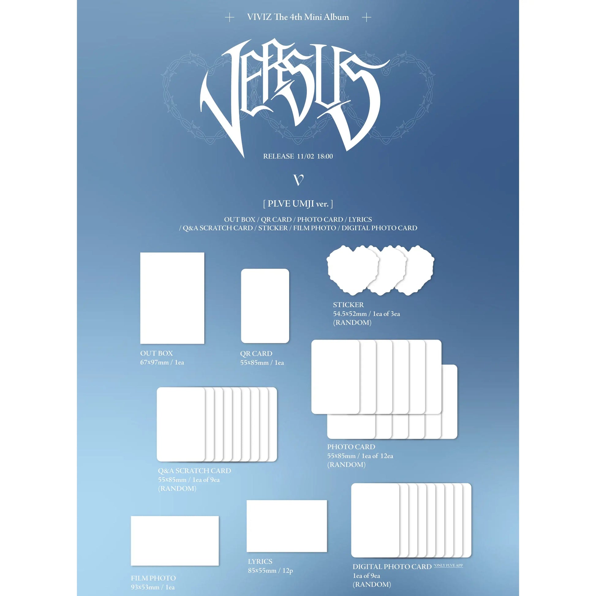 VIVIZ - Versus : 4th Mini Album (PLVE Version) - VIVIZ - Album - Harumio