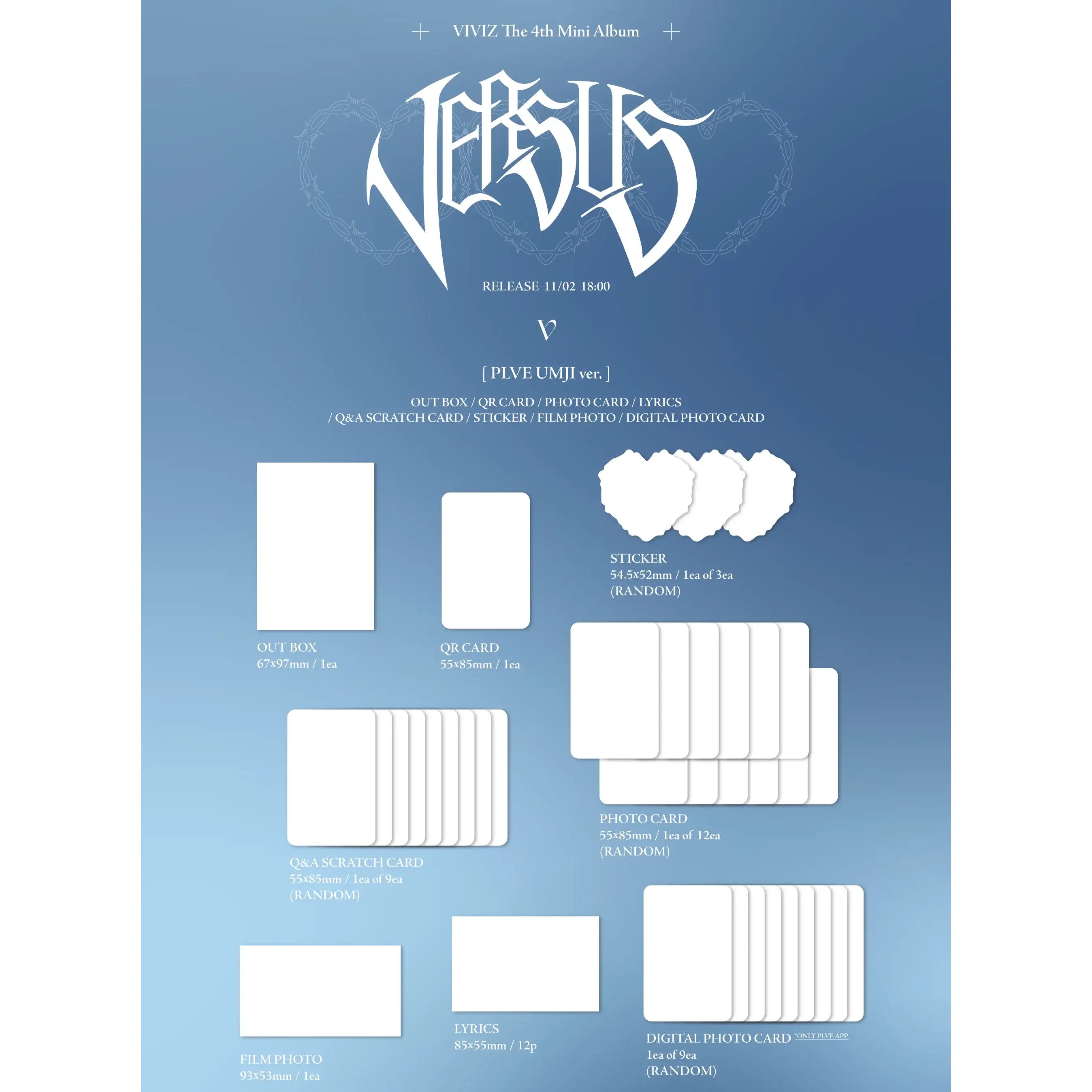 VIVIZ - Versus : 4th Mini Album (PLVE Version) - VIVIZ - Album - Harumio