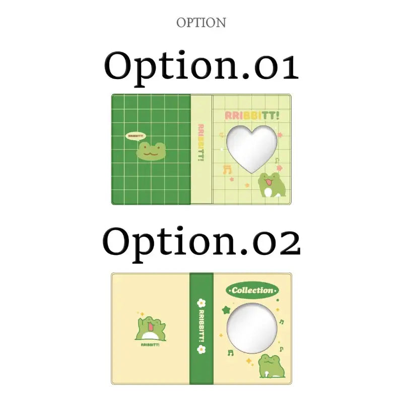RRIBBITT - 1-stage Collection Book - Soone Content - Collection Books - Harumio
