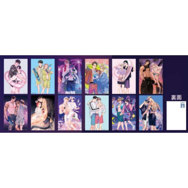 BL Award 2025 Bright Night Pool Goods - Postcard - BL Award 2025 - Postcard - Harumio