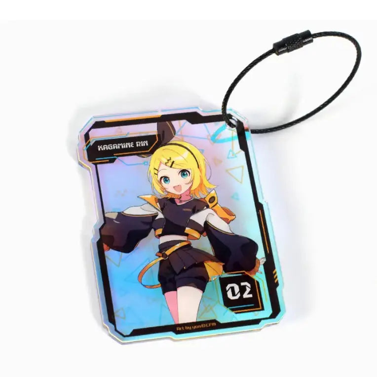 Hatsune Miku - Piapro Characters WE!FLASH Acrylic Card - Hatsune Miku - Acrylic Card - Harumio