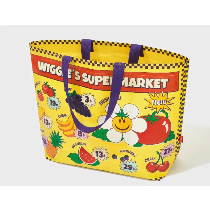 Wiggle Wiggle - Super Market Reusable Shopper Bag - Wiggle Wiggle - Home & Living, Accessories - Harumio