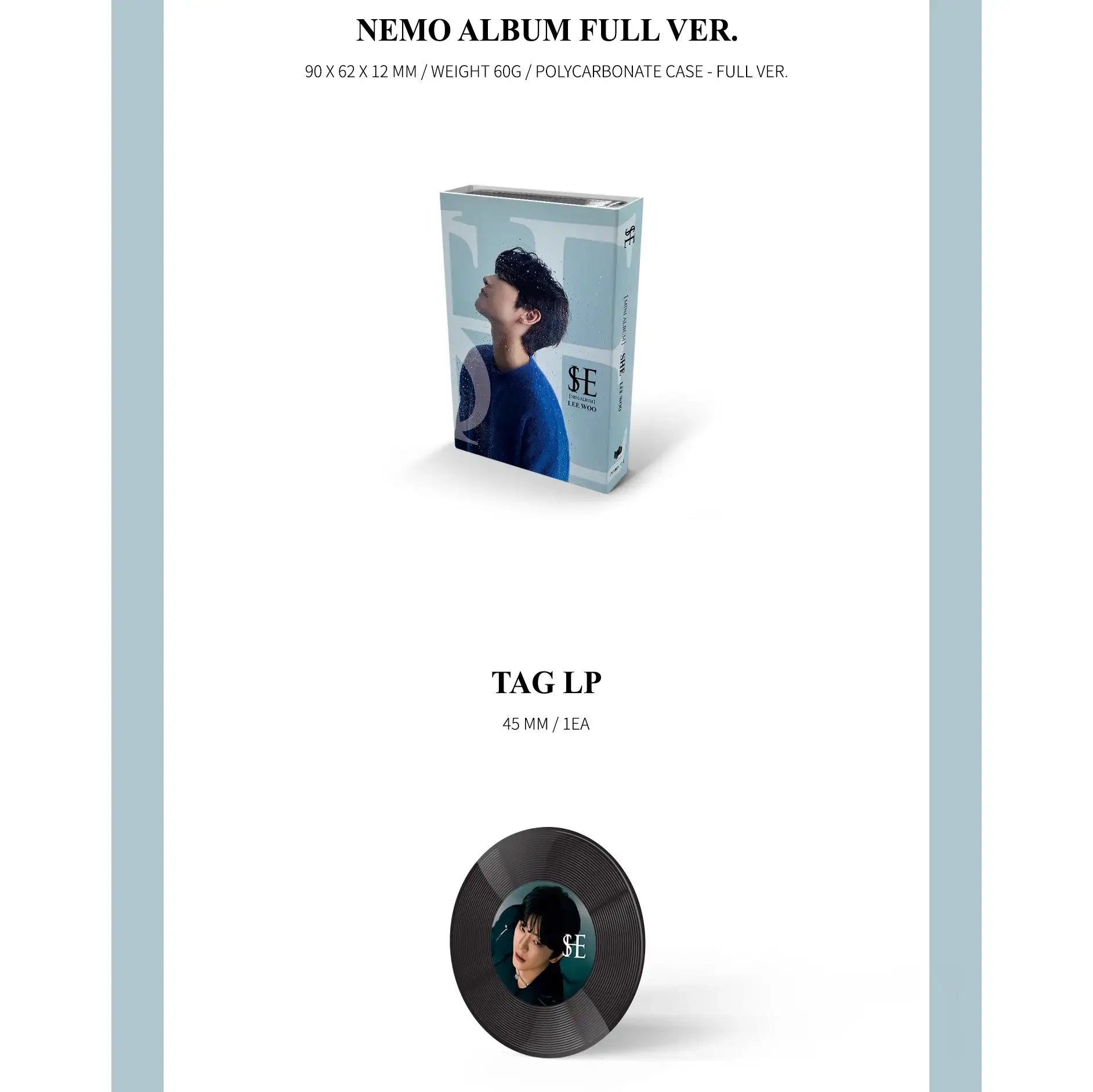 LEE WOO - SHE : Mini Album (CD) - Music & New / KH Company - Album - Harumio