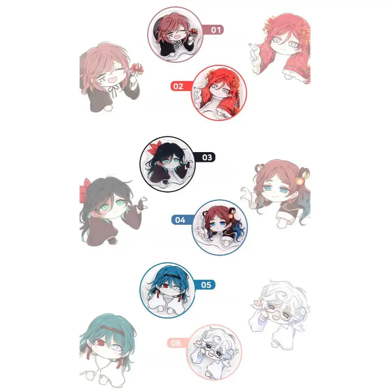 Heaven And Earth - Acrylic Clip - Webtoon Shop - Accessories - Harumio