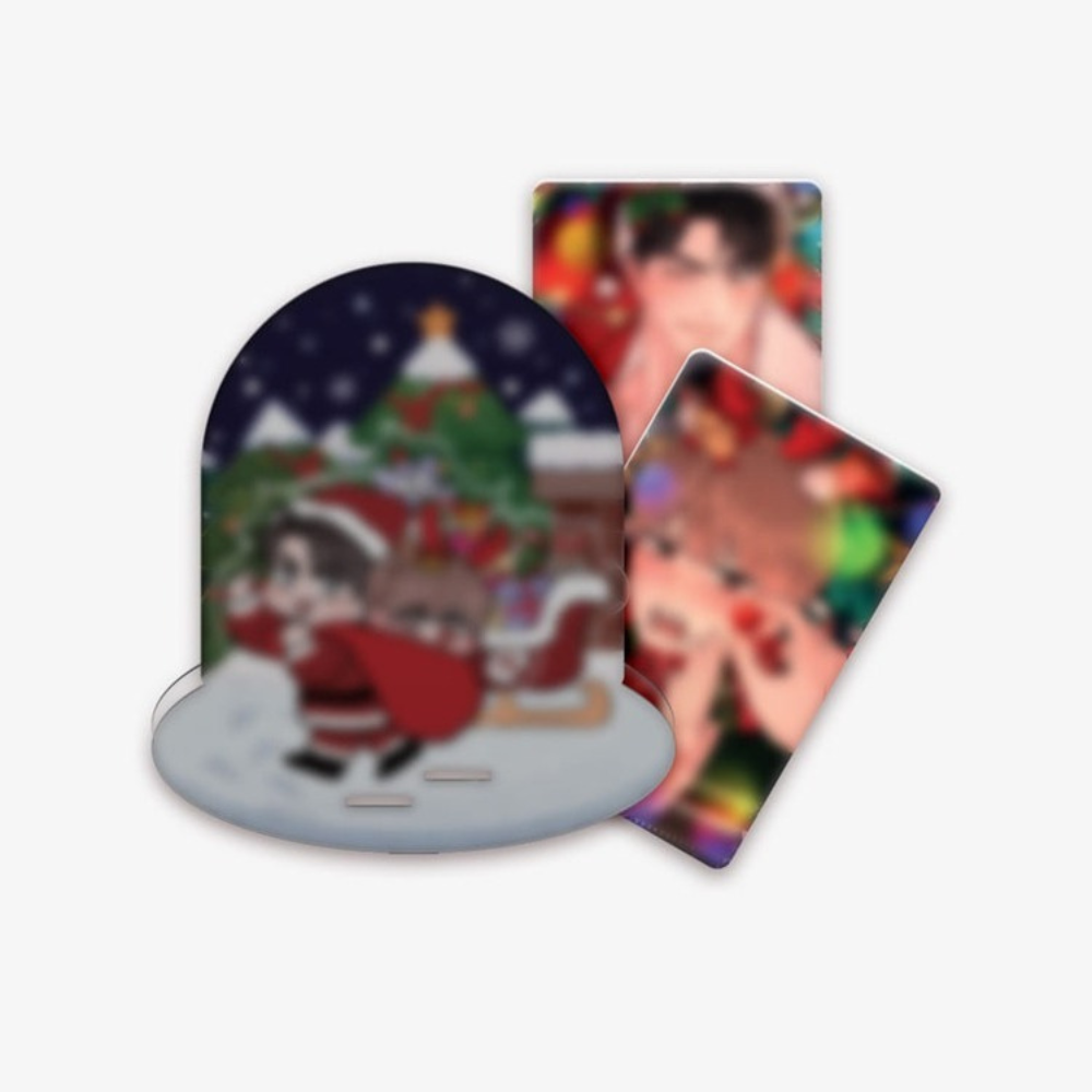Christmas Ornament Market - Christmas Capsule Acrylic Stand