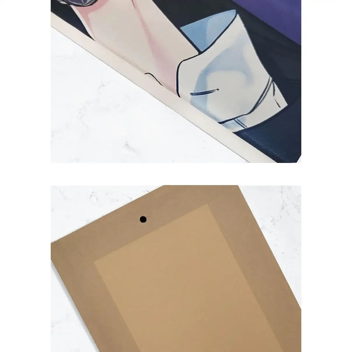 Between The Lines - Canvas Picture Frame - Official W - Illustrated Colored Paper - Harumio
