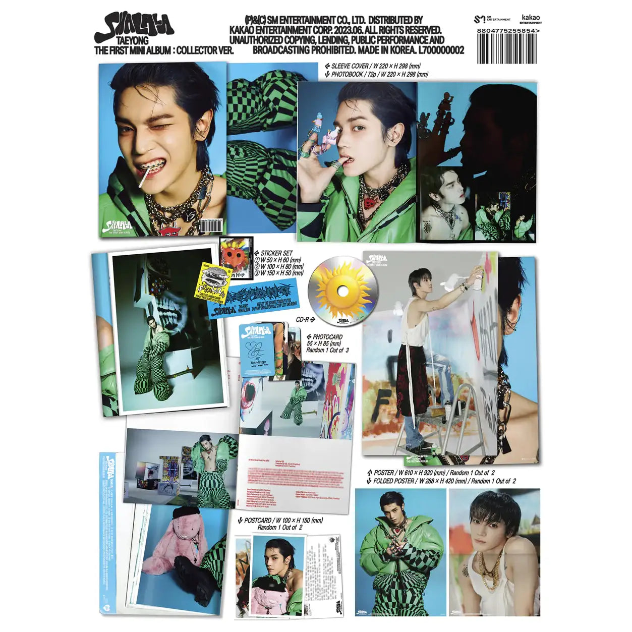 NCT TAEYONG - Shalala : 1st Mini Album (Collector Version) - NCT TAEYONG - Album - Harumio