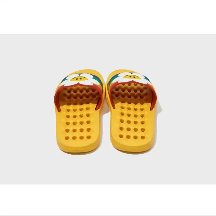 【Wiggle Wiggle】Kids Bathroom Slipper Wiggle Wiggle - Rainbow Smile Kids Bathroom Slippers – Harumio