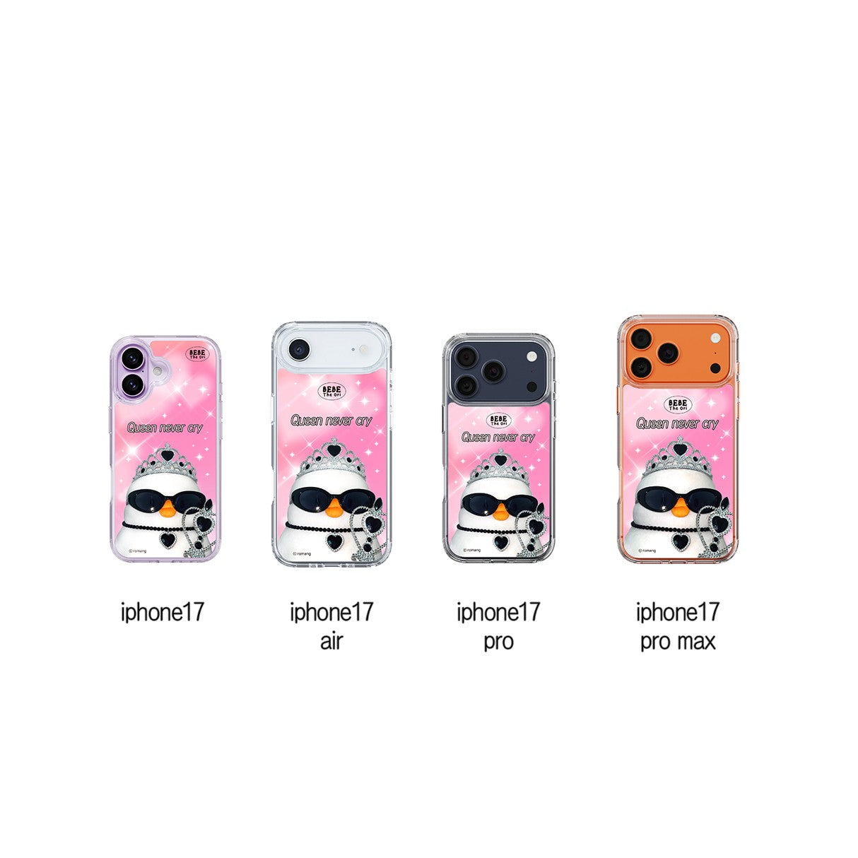 BEBE!Ori x SLBS - Bebe the Ori Queen Clear Magnet Case (iPhone 17 Series)