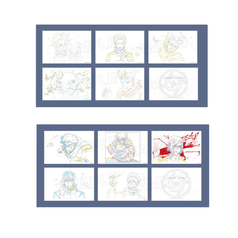 Jujutsu Kaisen X MAPPAxSMG - Postcard Set