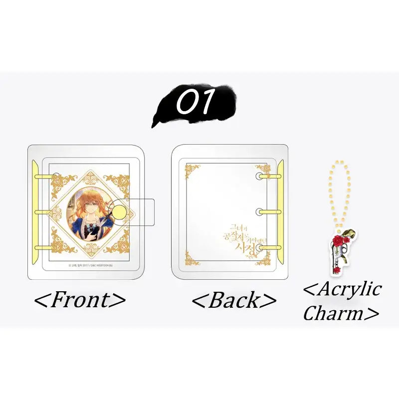 The Reason Why Raeliana Ended Up at the Duke's Mansion - 3-hole Mini Diary - Soone Content - Mini Diary - Harumio