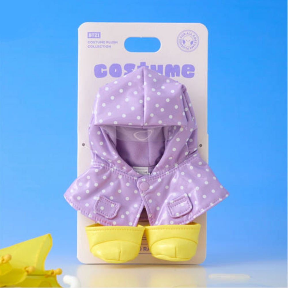 BT21 - Rainy Day Closet - Raincoat Boots Set