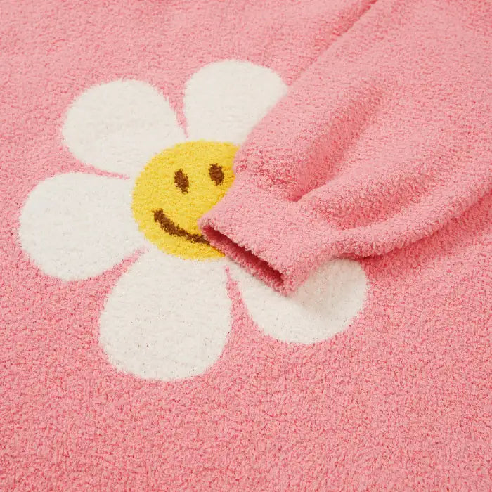 Wiggle Wiggle - Find Your Flower Pink Hooded Pajama Set - Wiggle Wiggle - Pyjamas - Harumio