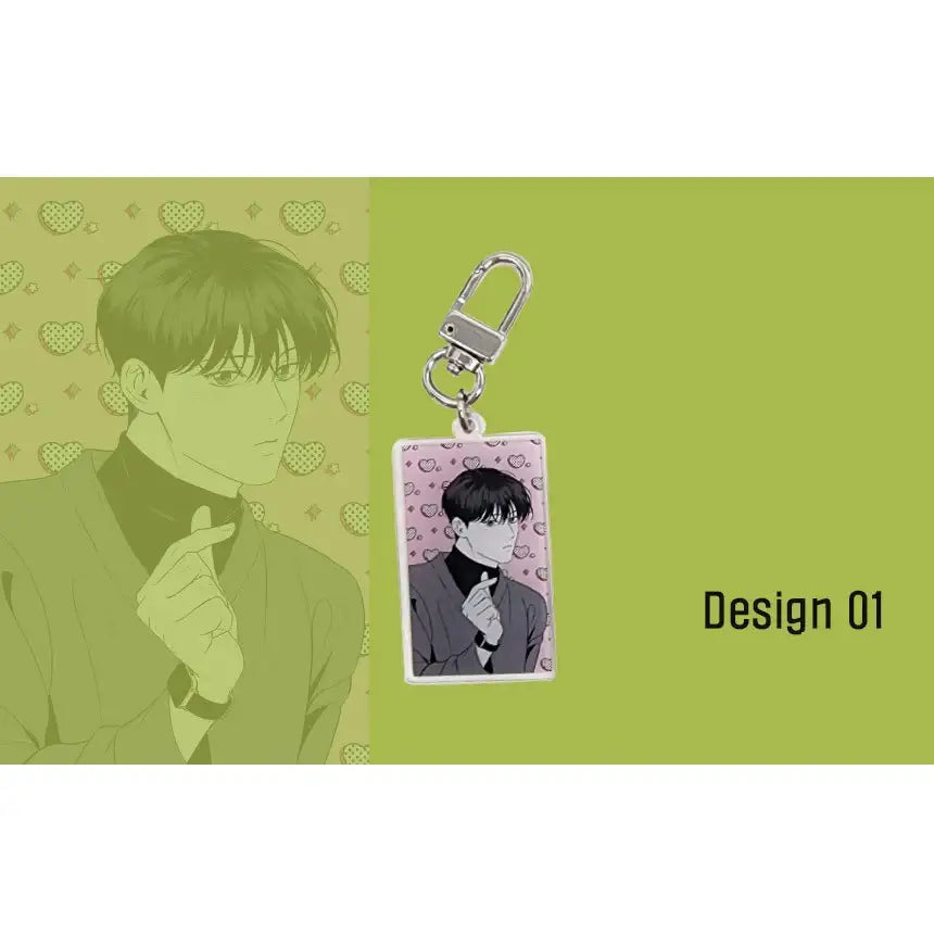 Stranger - Square Acrylic Keyring - Stranger - Acrylic Keyring - Harumio